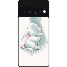 Google Pixel 6 Pro Case Hülle - Silikon schwarz Mom 1903