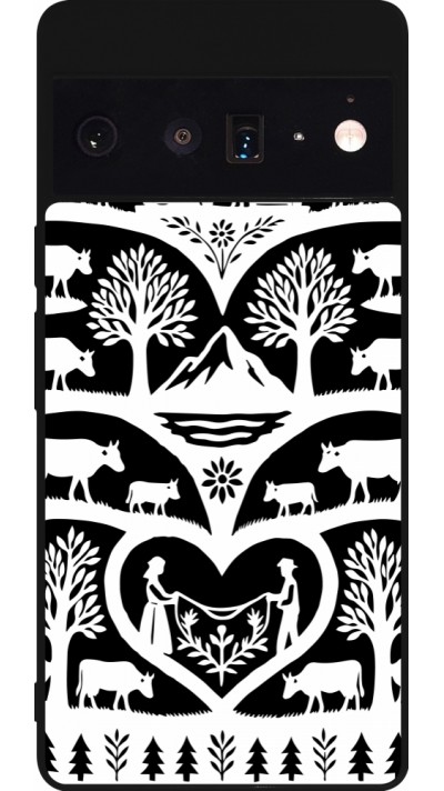 Google Pixel 6 Pro Case Hülle - Silikon schwarz Poya Schweiz 2 schwarz