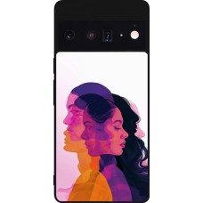 Coque Google Pixel 6 Pro - Silicone rigide noir Womens day 2026 10