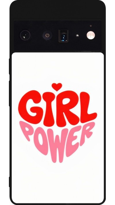 Coque Google Pixel 6 Pro - Silicone rigide noir Womens day 2026 6