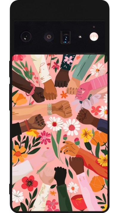 Coque Google Pixel 6 Pro - Silicone rigide noir Womens day 2026 8