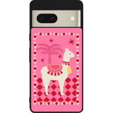 Coque Google Pixel 7 - Silicone rigide noir Alpaca 2026