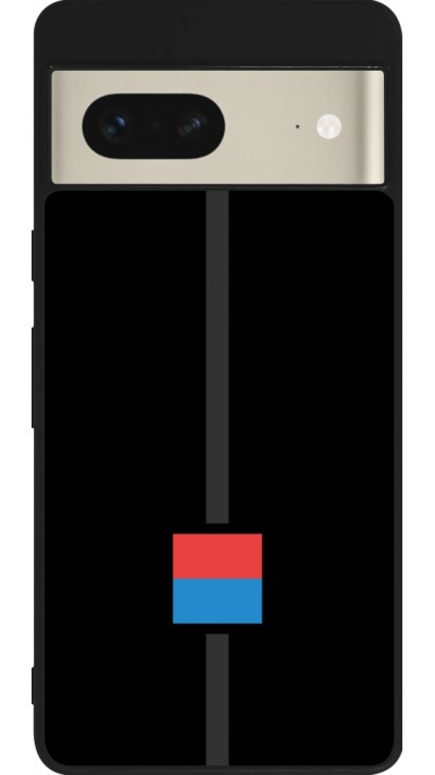 Google Pixel 7 Case Hülle - Silikon schwarz Kanton TI schwarz
