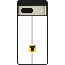 Google Pixel 7 Case Hülle - Silikon schwarz Kanton UR weiss