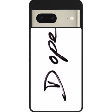 Coque Google Pixel 7 - Silicone rigide noir Dope
