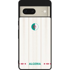 Coque Google Pixel 7 - Silicone rigide noir Maillot de football Algérie 2026 personnalisable