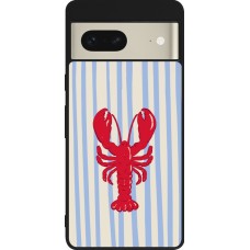Coque Google Pixel 7 - Silicone rigide noir Red lobster 2026