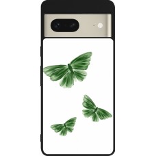Coque Google Pixel 7 - Silicone rigide noir Butterflies 2026