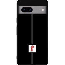 Google Pixel 7a Case Hülle - Silikon schwarz Kanton BL schwarz