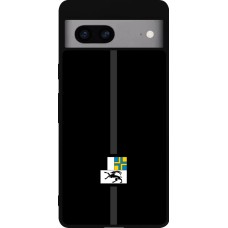 Google Pixel 7a Case Hülle - Silikon schwarz Kanton GR schwarz