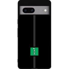 Google Pixel 7a Case Hülle - Silikon schwarz Kanton SG schwarz