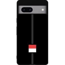 Google Pixel 7a Case Hülle - Silikon schwarz Kanton SO schwarz