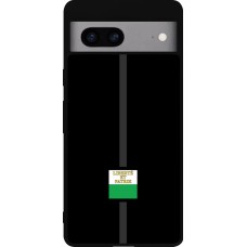 Google Pixel 7a Case Hülle - Silikon schwarz Kanton VD schwarz