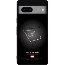 Google Pixel 7a Case Hülle - Silikon schwarz F1 Track 2025 Austria