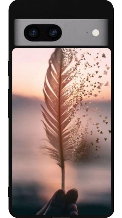 Coque Google Pixel 7a - Silicone rigide noir Hello September 11 19