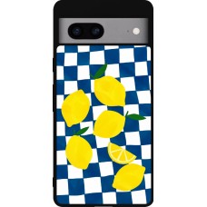 Google Pixel 7a Case Hülle - Silikon schwarz Illustration lemons 2026