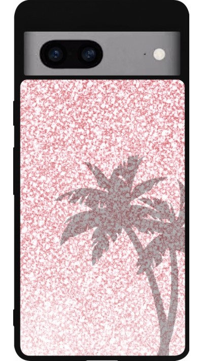 Coque Google Pixel 7a - Silicone rigide noir Summer 2021 01