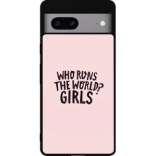 Google Pixel 7a Case Hülle - Silikon schwarz Womens day 2026 3
