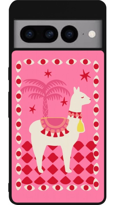 Coque Google Pixel 7 Pro - Silicone rigide noir Alpaca 2026