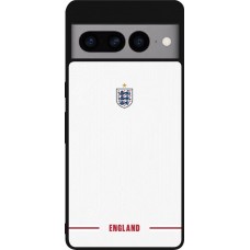 Coque Google Pixel 7 Pro - Silicone rigide noir Maillot de football Angleterre 2026 personnalisable