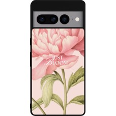 Coque Google Pixel 7 Pro - Silicone rigide noir Just Bloom Spring 2026