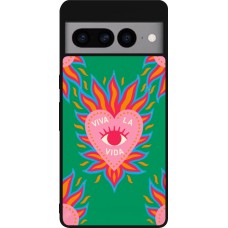 Google Pixel 7 Pro Case Hülle - Silikon schwarz Viva la vida 2026