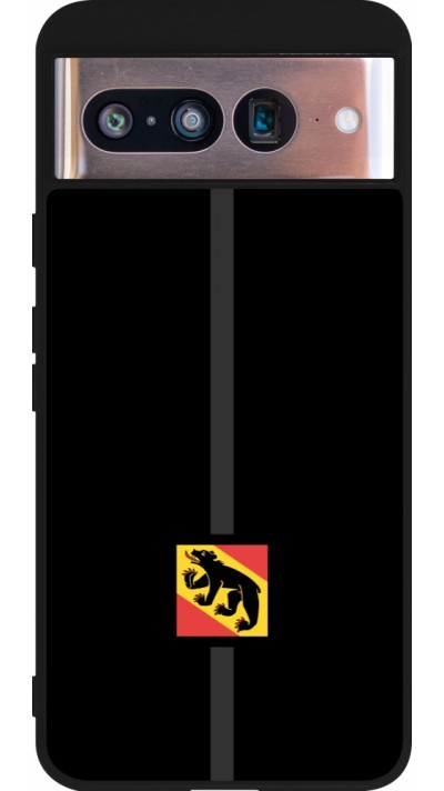 Coque Google Pixel 8 - Silicone rigide noir Canton BE noir