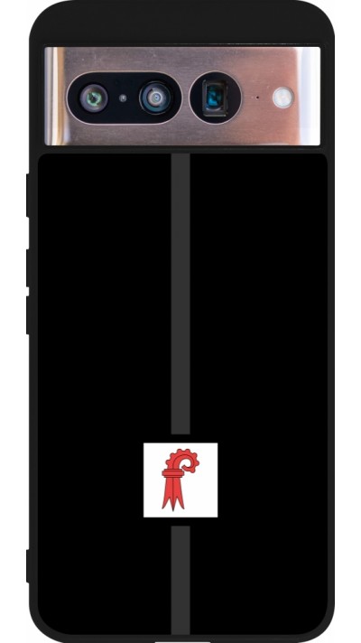 Coque Google Pixel 8 - Silicone rigide noir Canton BL noir