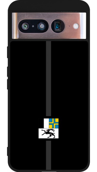 Coque Google Pixel 8 - Silicone rigide noir Canton GR noir