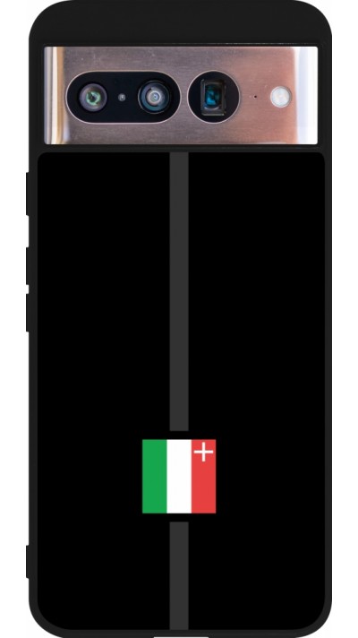 Coque Google Pixel 8 - Silicone rigide noir Canton NE noir