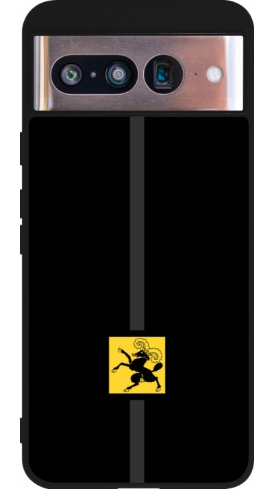Coque Google Pixel 8 - Silicone rigide noir Canton SH noir
