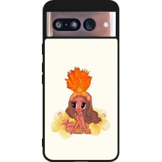 Coque Google Pixel 8 - Silicone rigide noir Karol G Tropicoqueta