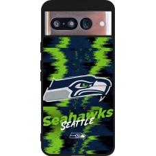 Coque Google Pixel 8 - Silicone rigide noir Super Bowl 26 Seattle 2