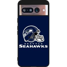 Coque Google Pixel 8 - Silicone rigide noir Super Bowl 26 Seattle 3
