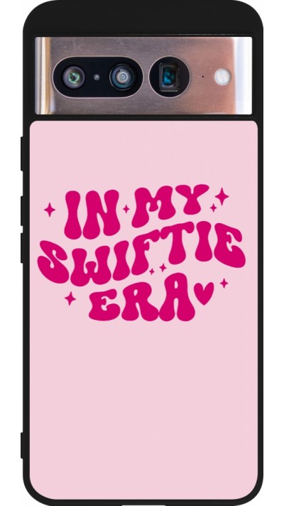 Google Pixel 8 Case Hülle - Silikon schwarz Taylor Swift In My Swiftie Era - Pink