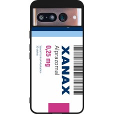 Coque Google Pixel 8 - Silicone rigide noir Xanax Alprazolam 2025