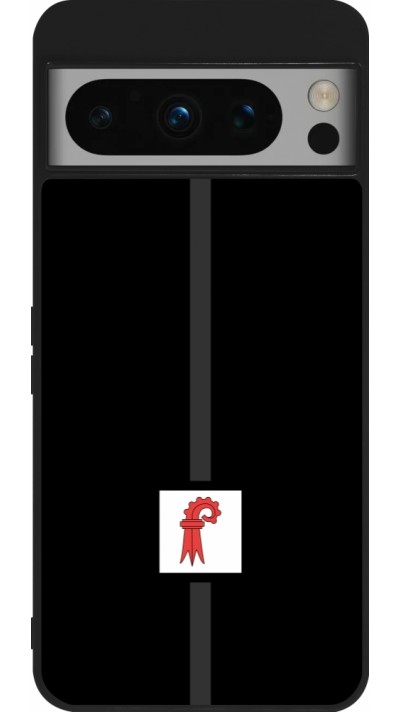 Google Pixel 8 Pro Case Hülle - Silikon schwarz Kanton BL schwarz