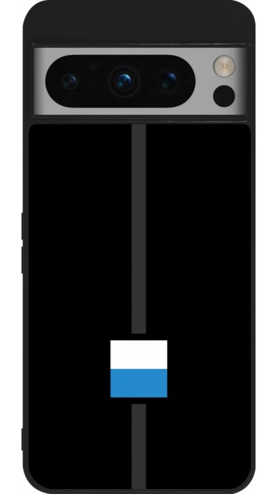 Google Pixel 8 Pro Case Hülle - Silikon schwarz Kanton LU schwarz
