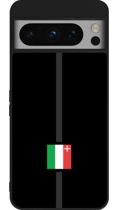 Google Pixel 8 Pro Case Hülle - Silikon schwarz Kanton NE schwarz