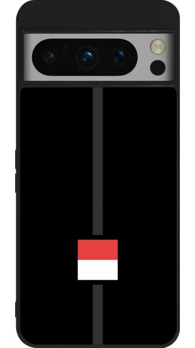 Google Pixel 8 Pro Case Hülle - Silikon schwarz Kanton SO schwarz