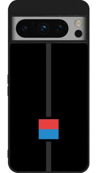 Google Pixel 8 Pro Case Hülle - Silikon schwarz Kanton TI schwarz