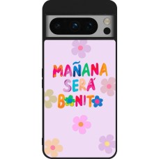 Google Pixel 8 Pro Case Hülle - Silikon schwarz Karol G Manana sera bonito