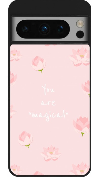 Coque Google Pixel 8 Pro - Silicone rigide noir Mom 2023 your are magical
