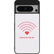 Coque Google Pixel 8 Pro - Silicone rigide noir Saint Valentines Day 26 Love is in the air