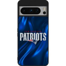 Coque Google Pixel 8 Pro - Silicone rigide noir Super Bowl 26 Patriots 2