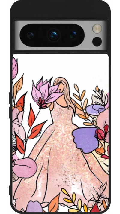 Google Pixel 8 Pro Case Hülle - Silikon schwarz Taylor Swift Sketch - White