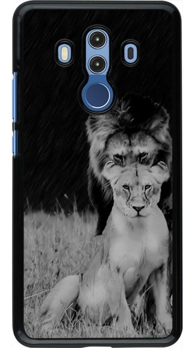 Hülle Huawei Mate 10 Pro - Angry lions