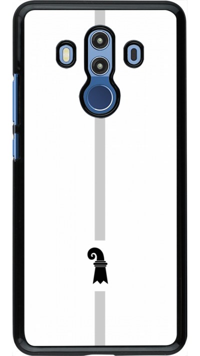 Huawei Mate 10 Pro Case Hülle - Kanton BS weiss