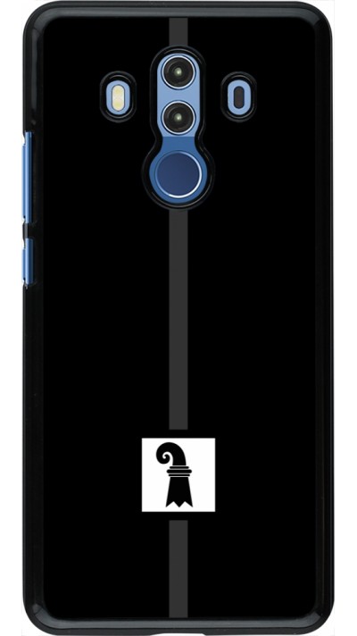 Huawei Mate 10 Pro Case Hülle - Kanton BS schwarz