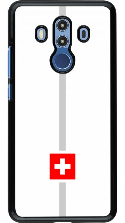Huawei Mate 10 Pro Case Hülle - Kanton CH weiss